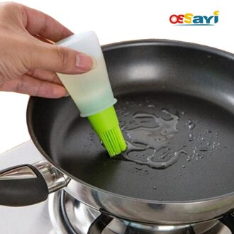 Olie Borstel Veiligheid Flapjack Barbecue Benodigdheden Olie Borstels Siliconen Bakken Keuken Olie Borstel Hoge Temperatuur