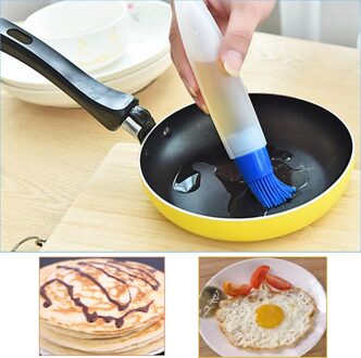 Olie Brushs Kitchen Tools Siliconen Bakken Cake Boter Brood Gebak Vloeibare Olie Pen Buis Borstel Bbq Accessoire