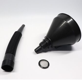 Olie Filter Trechter Auto Reparatie Tool Olie Vullen Apparatuur Met Filter Flexibele Buis Voor Veiligheid Emergency Travel Auto Accessoires