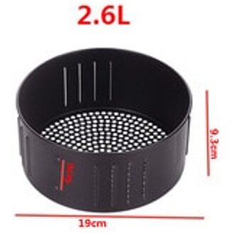 Olie Pan Air Friteuse Mand Koekenpan Accessoires 1 Pcs Slijtvaste Non-stick 2 6L