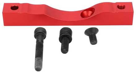 Olie Rem Accessoire Olie Remschijf Adapter Kit Fiets Accessoires Fit Voor Xiaomi Pro PRO2 Xtech 135Mm Olie Rem adapter Rood