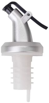 Olie Saus Azijn Fles Flip Cap Stopper Dispenser Schenker Keuken Tool Met Drip Gratis BOM666 wit