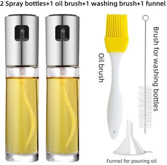 Olie Spray Fles Koken Bakken Azijn Mist Spuit Barbecue Spray Fles Voor Keuken Koken Bbq Grillen Roosteren Spray Bottl reeks B