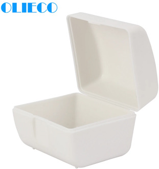 OLIECO Plastic Storage Box for Wrist Blood Pressure White Travel Portable Case for Automatic Electric Wrist Sphygmomanometer