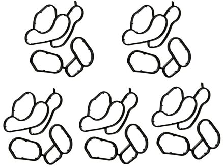 Oliekoeler Filter Behuizing Stand Afdichting Voor BM-W E46 E90 (11427508971 11427508970 Elk Item 5 Stuks, totaal 10 Pc)