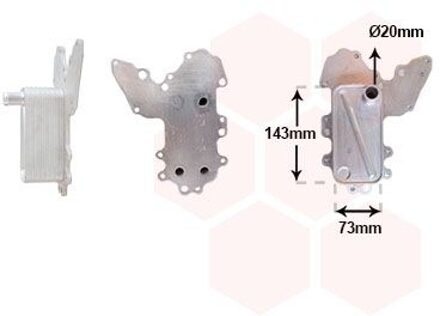 Oliekoeler, motorolie 37013709