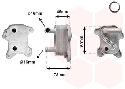 Oliekoeler, motorolie 37013719