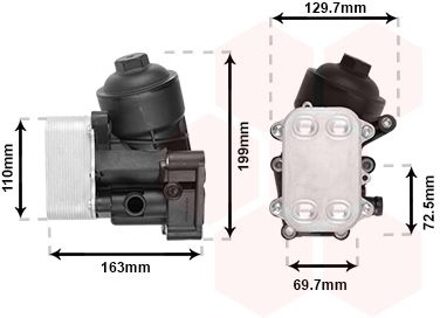 Oliekoeler, motorolie 58013720