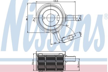 Oliekoeler, motorolie 90669