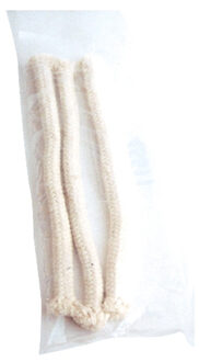 Olielampen/tuinfakkels lonten - 3x stuks - katoen - 21 cm - fakkellonten