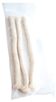 Olielampen/tuinfakkels lonten - 9x stuks - katoen - 21 cm - fakkellonten