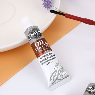 Olieverfschilderij Borstels 12 Kleuren Olieverf Buis