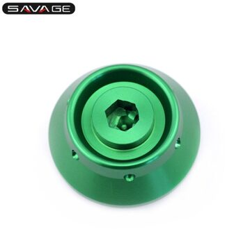 Olievuldop Schroefdop Voor KAWASAKI NINJA ZX6R ZX-6RR ZX9R ZX10R ZX12R ZX14R ZX7R ZR-7 ZR-7S Motorfiets Accessoires Groen
