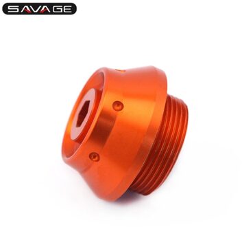 Olievuldop Schroefdop Voor KAWASAKI NINJA ZX6R ZX-6RR ZX9R ZX10R ZX12R ZX14R ZX7R ZR-7 ZR-7S Motorfiets Accessoires Oranje