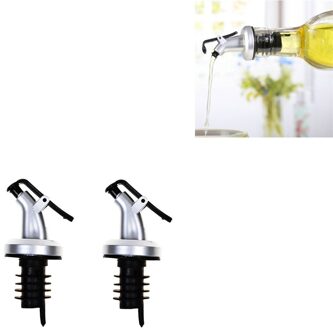 Olijfolie Spuit Liquor Dispenser Abs Lock Wijn Pourers Flip Top Drink Wijn Stopper Lekvrije Nozzle Keuken Gereedschap