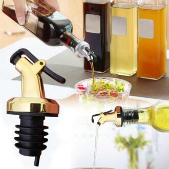 Olijfolie Spuit Liquor Dispenser Wijn Pourers Flip Top Stop Keuken Gereedschap Bar Accessoires Gouden Wijn Pourers Dropshiping 1stk