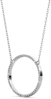 Olina Hangers - Zilver en Kristal - One Size