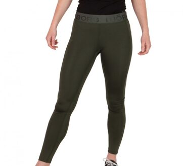 Olinda Tight  Sportlegging - Maat 38  - Vrouwen - Donker groen