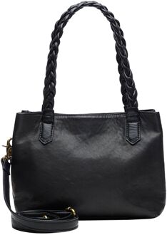 Olivia black damestas Zwart - H 21 x B 28 x D 9 cm