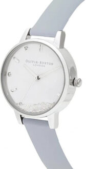Olivia Burton Dameshorloge Kwarts Roze Goud Blauw - One Size