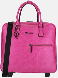 Olivia Lauren Bailey business trolley fuchsia Roze - No Size