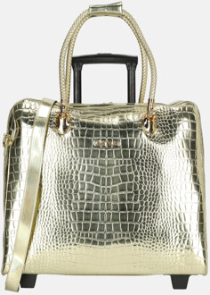Olivia Lauren business trolley 17 inch gold Goud