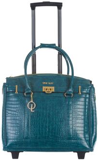Olivia Lauren business trolley blauw