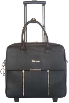 Olivia Lauren business trolley zwart