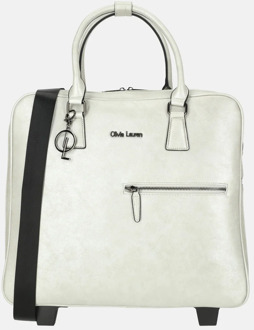 Olivia Lauren Ivy business trolley white Wit - No Size