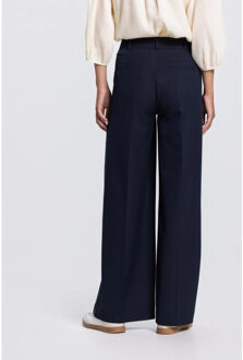 Olivia ss26 broek 000780 dark blue - maat 38 Blauw