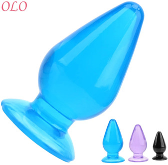OLO Anal Plug Huge Size Couple Toys Sex Toys For Man Woman Butt Plugs Anus Stimulator Prostate Massager Big Anal Beads