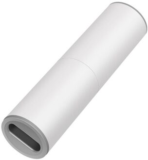 Olomm Handheld Vacuüm Krachtige Cycloon Zuig 120W Autolader Plug-In Stofzuiger Auto Draagbare Voor Car Home pet Hair wit