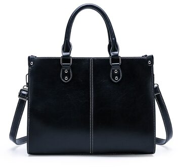 Olsitti Luxe Vrouwen Handtassen Tassen Grote Draagtas, pu Lederen Schoudertassen Voor Vrouwen Beroemde Bolsos Mujer zwart