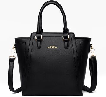 Olsitti Vrouwen Bag Pu Lederen Schoudertas Tassen Voor Vrouwen Tas Toevallige Crossbody Tassen Clutch Purse Sac Een belangrijkste zwart