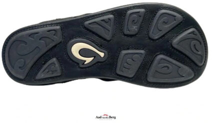 OluKai Herenschoenen slippers Zwart - 45