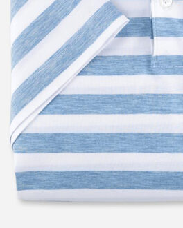 OLYMP 24/seven level overhemd met korte mouwen Blauw - 40 (M)