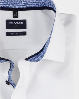 OLYMP Business hemd korte mouw 0743/12 hemden 074312/00 Wit - 40 (M)