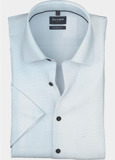 OLYMP Business hemd korte mouw 124612-hemden 124612/11 Blauw - 43 (XL)