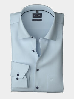 OLYMP Business hemd lange mouw 128084-hemden 128084/11 Blauw - 40 (M)
