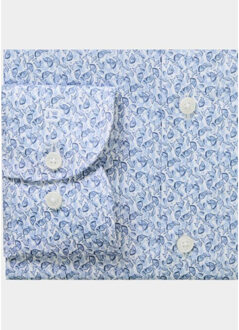 OLYMP Business hemd lange mouw 128214-hemden 128214/11 - maat 44 (XL) Blauw