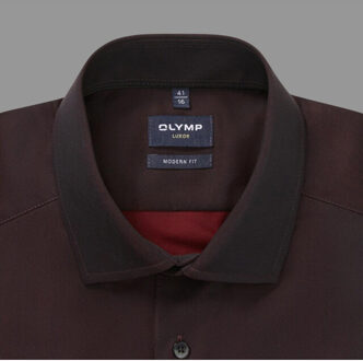 OLYMP Business hemd lange mouw 131084-hemden 131084/37 Rood - 41 (L)