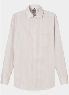 OLYMP Business hemd lange mouw 135874-hemden 135874/22 - maat 44 (XL) Beige