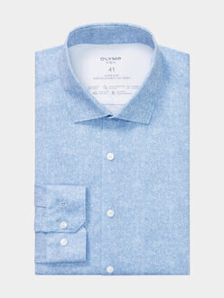OLYMP Business hemd lange mouw 251884-hemden 251884/13 Blauw - 41 (L)