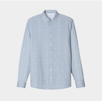 OLYMP Business hemd lange mouw 253084-hemden 253084/18 - maat 38 (S) Blauw