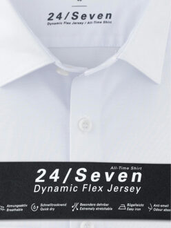 OLYMP Business hemd lange mouw extra slim fit jersey shirt 250374/00 Wit - 41 (L)