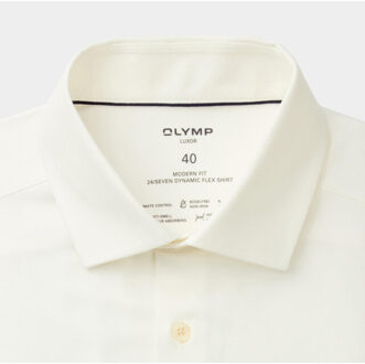 OLYMP Business hemd lange mouw luxor 24/seven 123024/20 Beige - 40 (M)