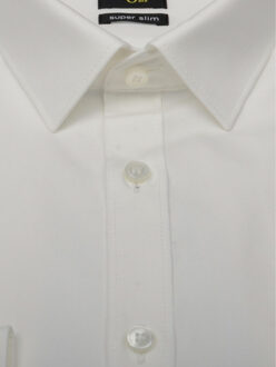 OLYMP Business hemd lange mouw overhemd extra slim fit crème 046664/20 - maat 37 (S) Beige