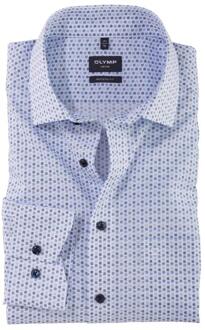 OLYMP Dress shirt 1216/54/11 Blauw - 43 (XL)