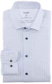 OLYMP Dress shirt 2039/44/11 Blauw - 43 (XL)