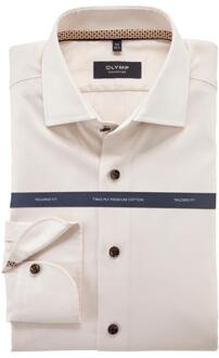 OLYMP Dress shirt 8504/54/01 Ecru - 39 (M)